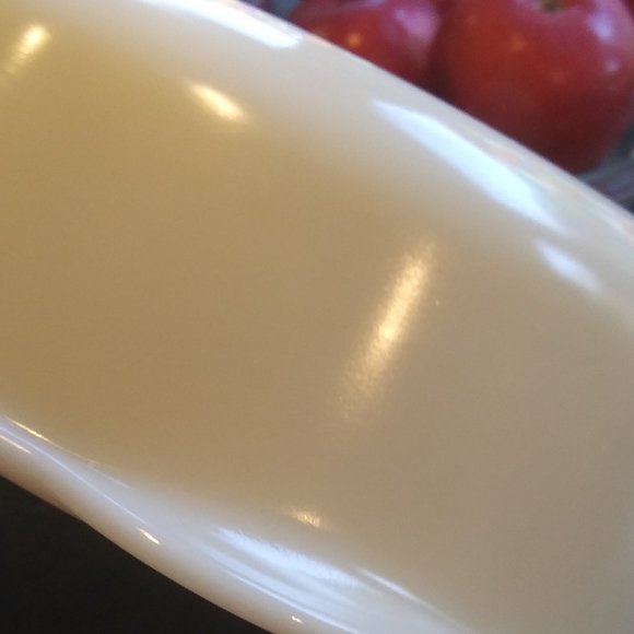 VTG New old stock Ivory Fire king Anchor Hocking made in USA covered dish - Picture 10 of 16